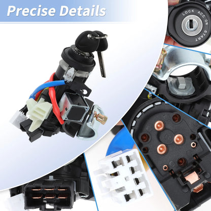 Set of 1 Ignition Lock Cylinder Assembly for Hyundai Sonata (2015–2019)