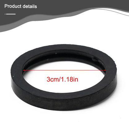 Gas Can Spout Gasket 3x0.5cm/1.18x0.19inch Black