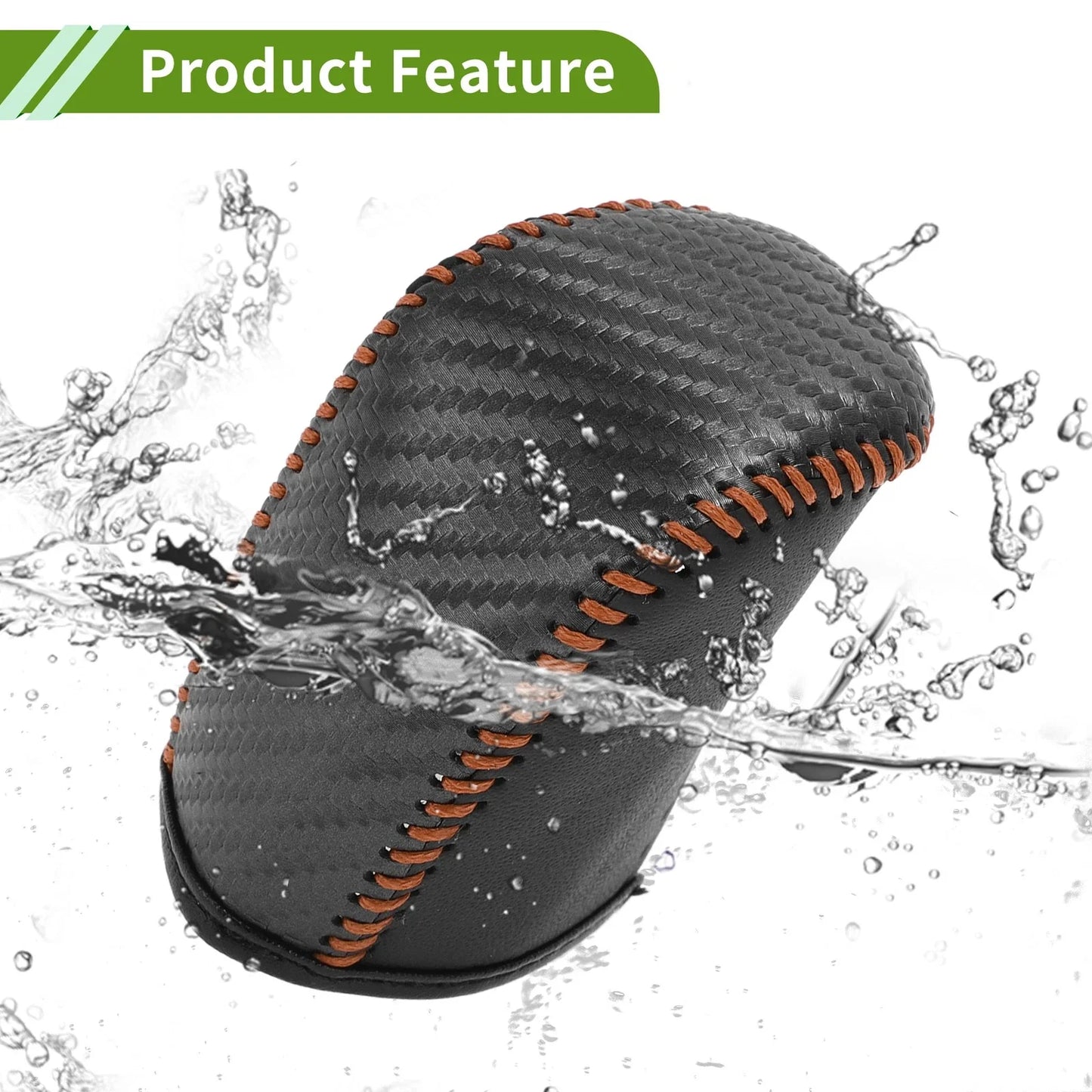 Dodge Journey Gear Shift Knob Cover 11-20 Black Carbon Fiber