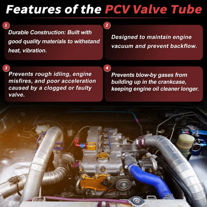 PCV Valve Tube for Chevy Silverado, GMC Sierra 1500, 2500 (2007–2008)