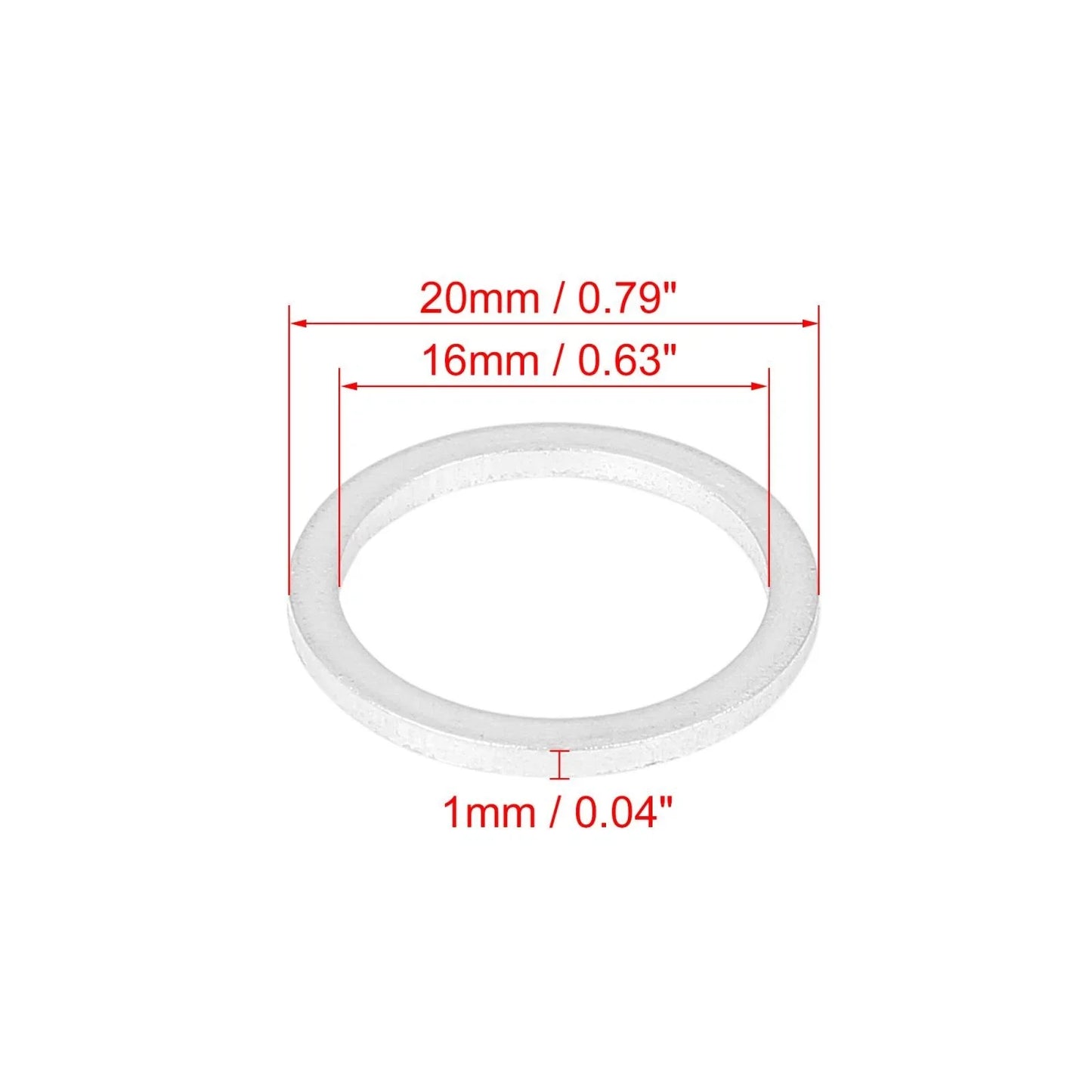 10pcs M16 Oil Drain Plug Gaskets for BMW