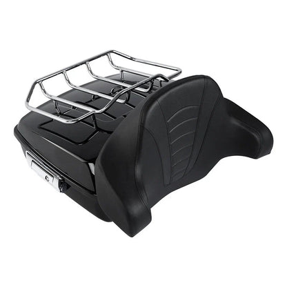 Quick Detach Trunk Backrest Rack for Harley Road Glide (2014-2025)