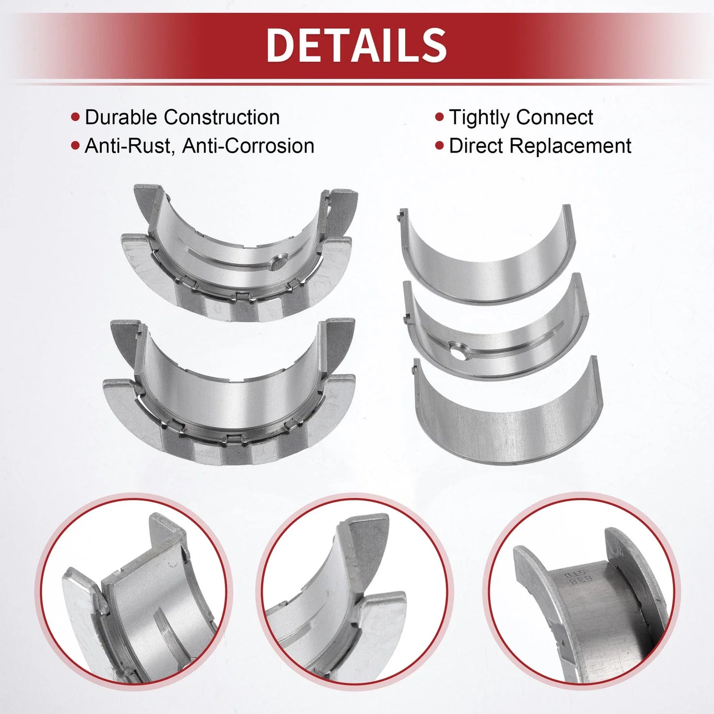 Main Bearing & Connecting Rod Bearing Kit for BMW 118i (2015-2022)