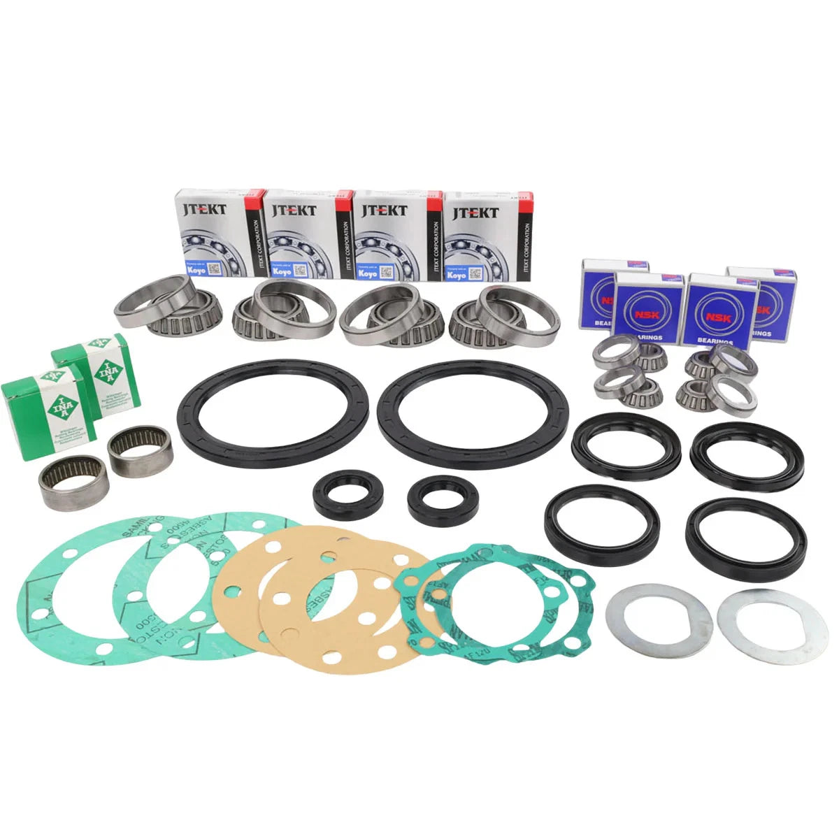 Swivel Hub Kit with Wheel Bearings for Land Rover Defender 90 110 130 (1983–2016)
