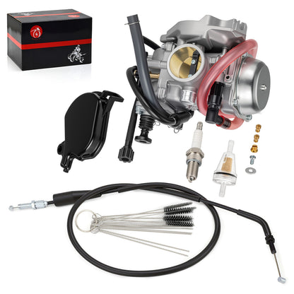 Carburetor with Throttle Cable for Kawasaki Prairie 400 (1999–2002)