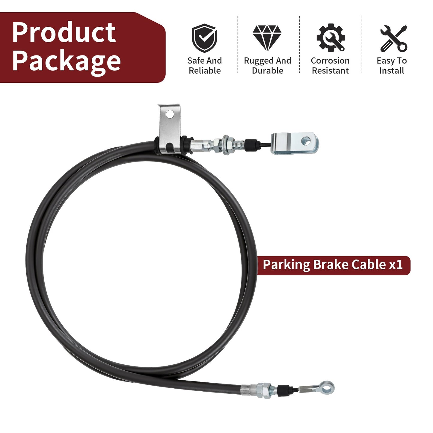 Parking Brake Cable for Polaris Ranger 500 (2007–2009)