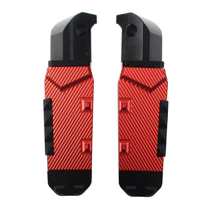 CNC Rear Passenger Footrests Foot Pegs Red for Yamaha FZ1 YZF R3 (2006–2020)