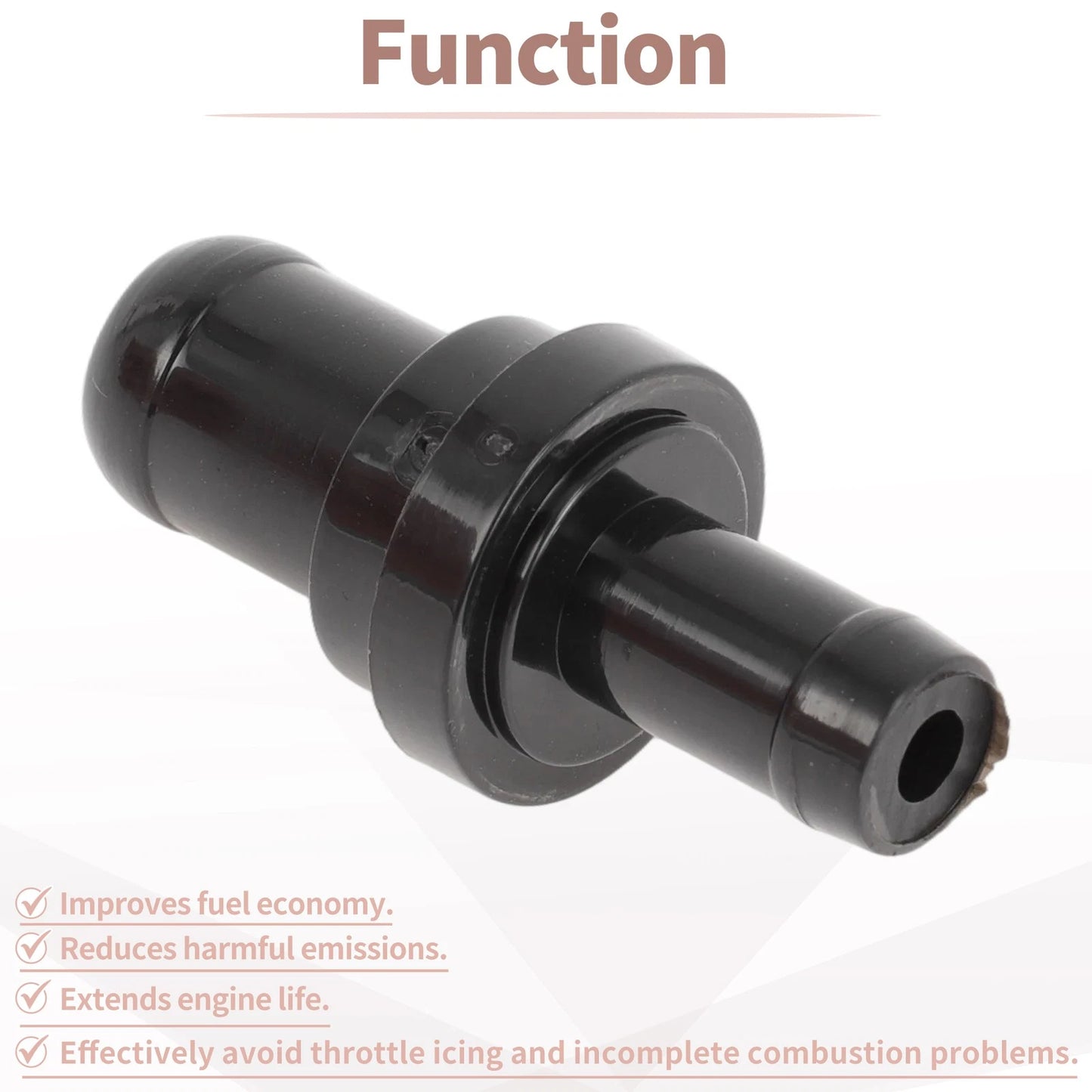 PCV Valve for Subaru Forester (2010–2013) 11810AA120 Plastic Black