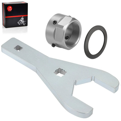 Axle Nut Wrench Tool 46mm&Axle Lock Nut for Yamaha YFZ450R YFZ450X (2009–2014)
