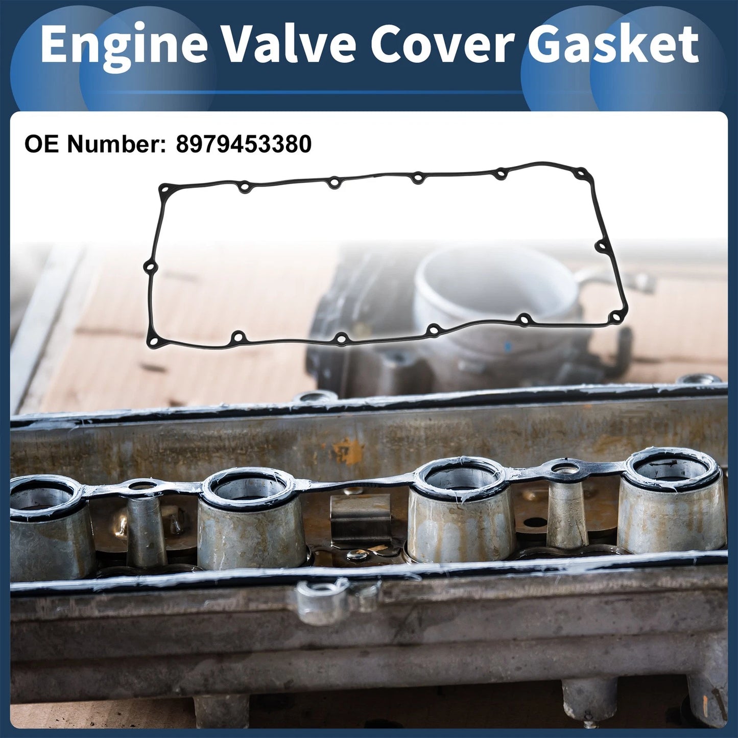 Engine Valve Cover Gasket for Isuzu D-Max (2002–2012) No. 8979453380
