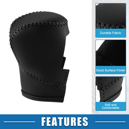 Gear Shift Lever Cover for Honda Civic (2022–2023) Black Faux Leather