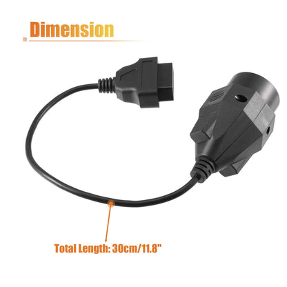 OBD 1 20-Pin to OBD2 16-Pin Adapter Cable for BMW (1996–2001)