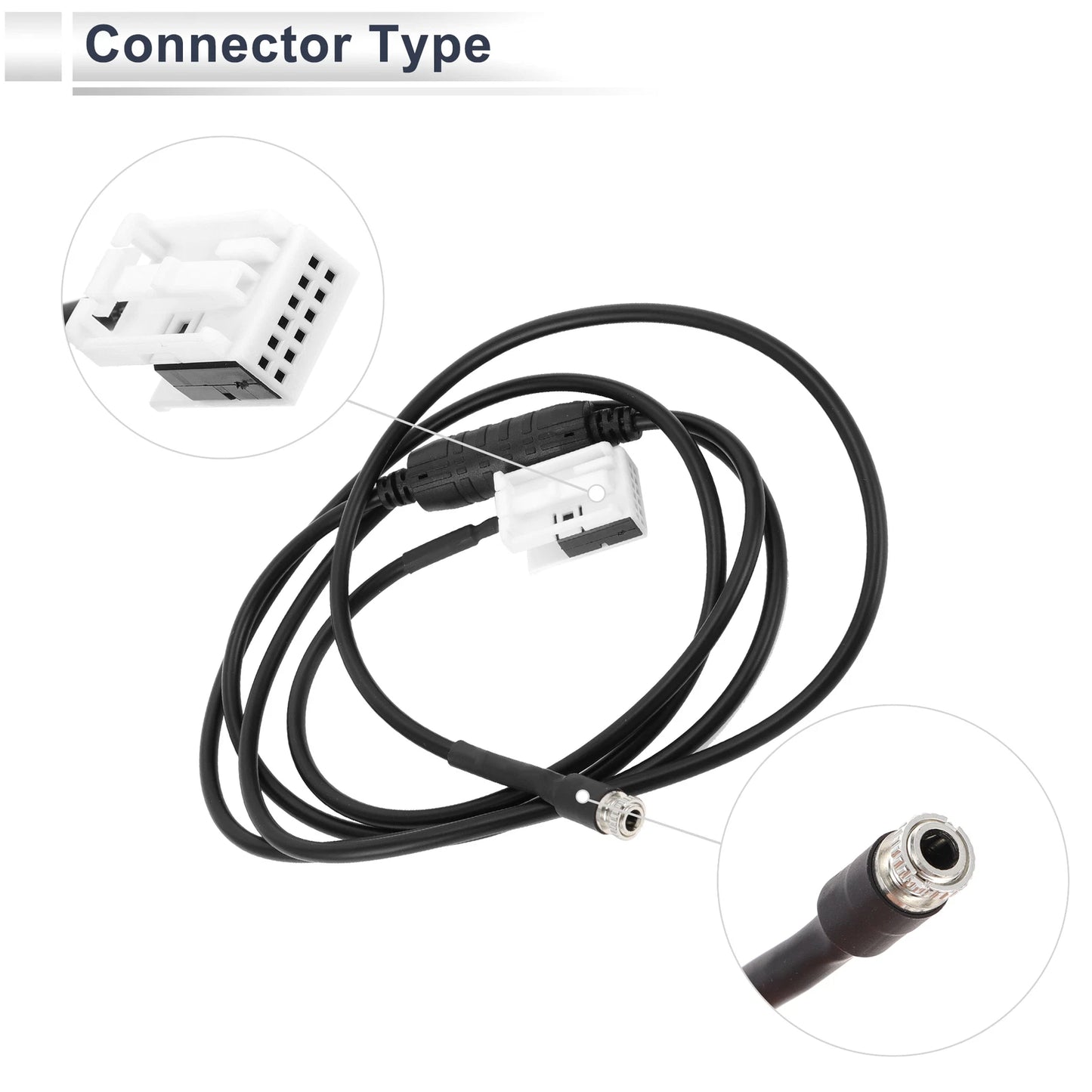Audio Aux Adapter Cable for BMW (2000–2023)