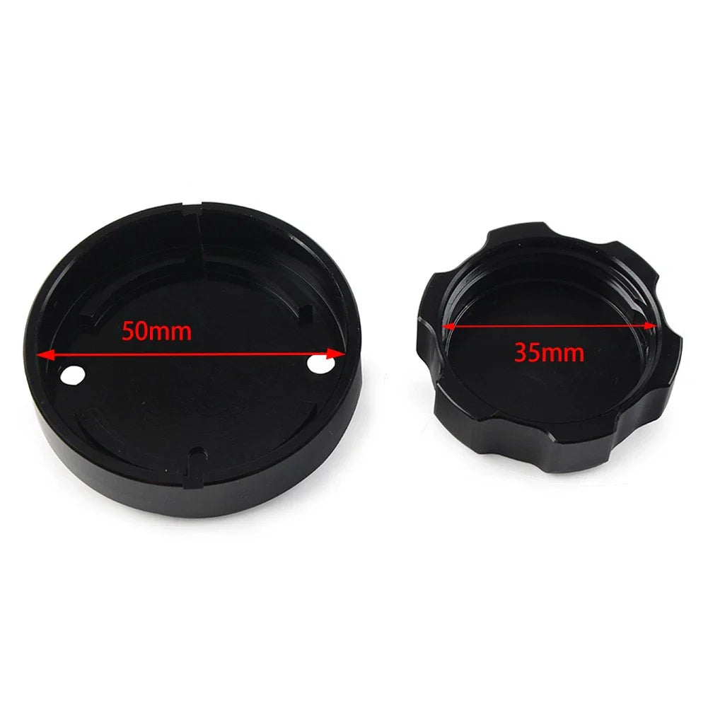 Ducati 848 1098 Front Brake Clutch Reservoir Cover Oil Pump Caps (2008-2012)