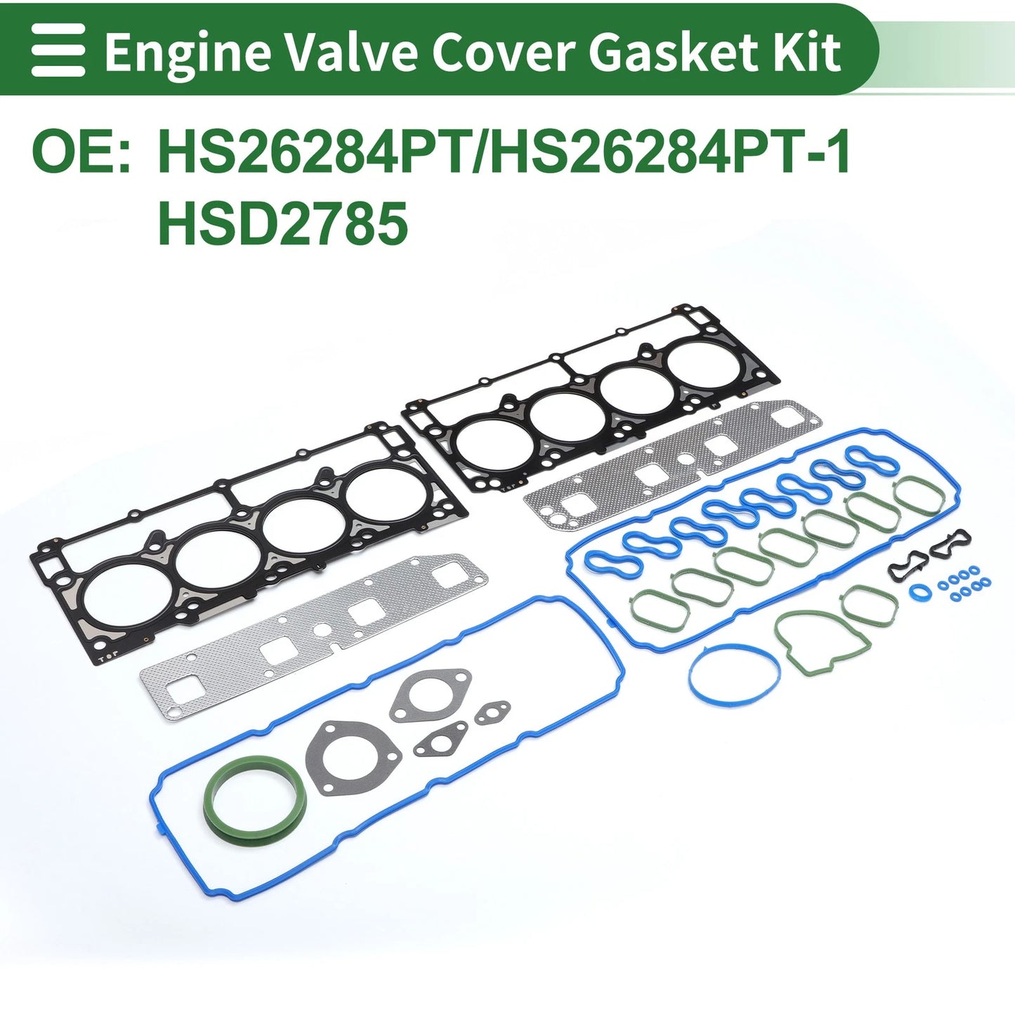 Engine Valve Cover Gasket Kit for Cadillac Escalade ESV 6.0L (2004–2006)