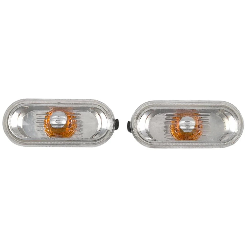 Clear Front Fender Side Marker Indicator Lights for Seat Altea (2004–2015)