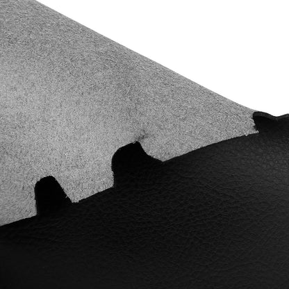 Black Microfiber Leather Door Panel Armrest Covers for Honda Pilot (2009-2013)