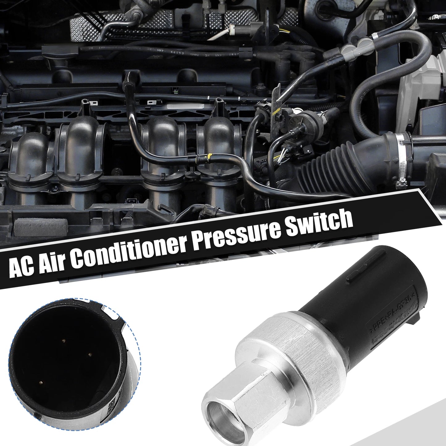 AC Air Conditioner Pressure Switch for Ford F-350 Super Duty
