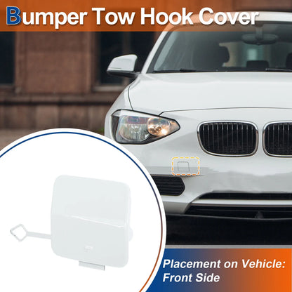 Front Tow Hook Cover for BMW 1 Series F20 Pure White