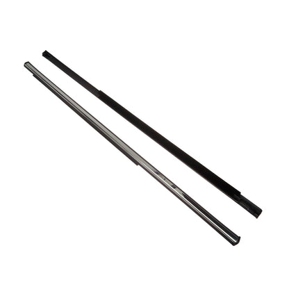 Set of 2 Rear Door Window Belt Mouldings for Mitsubishi Mirage Colt (1991–1995)