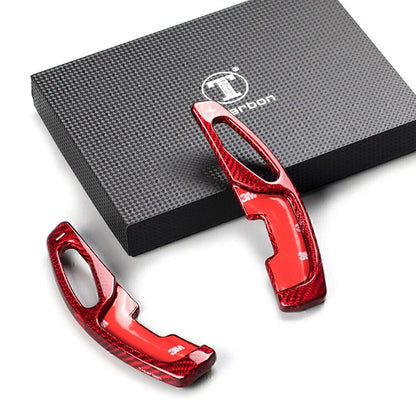 Carbon Fiber Red Steering Wheel Shift Paddles for LEXUS GS250 ES250 RX250