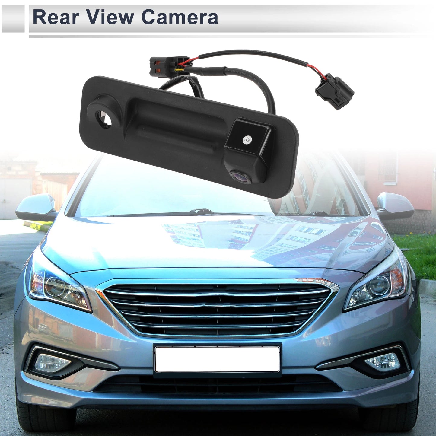 Rear View Camera for Hyundai Sonata (2015–2017) 120-180 Degree