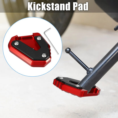 Set of 1 Aluminum Alloy Kickstand Plate Pad for Suzuki GSXR600 (2006–2023)