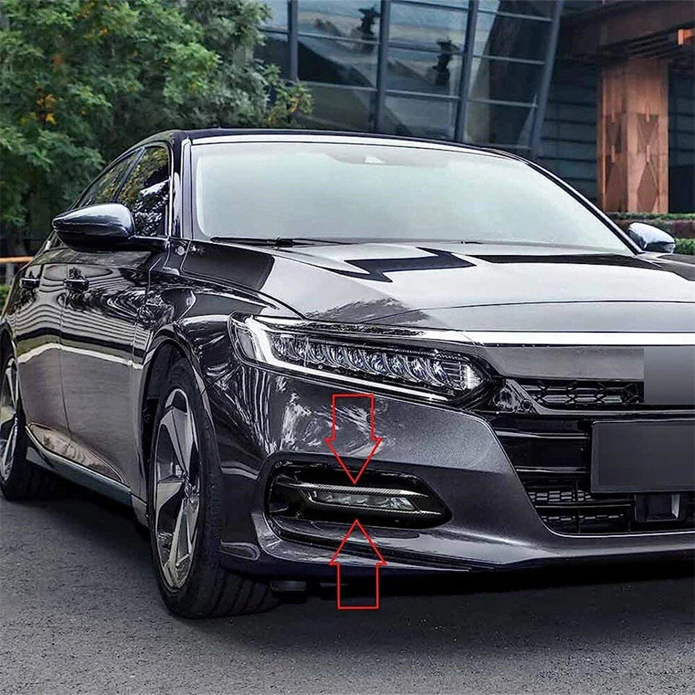Front Fog Lamp Light Covers for Honda Accord (2018-2020)