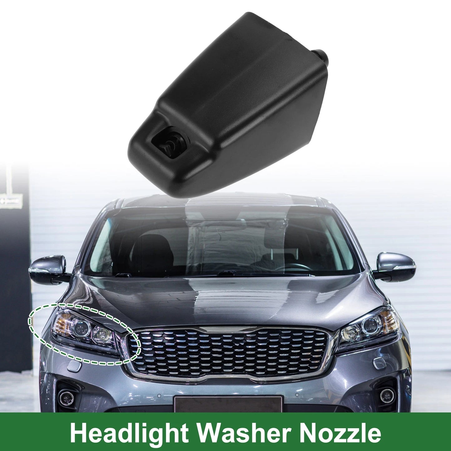 Headlight Washer Nozzle for Toyota Land Cruiser (2016–2021)