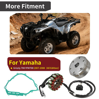 Flywheel Stator with Gasket for Yamaha Grizzly 700 (2007–2008)