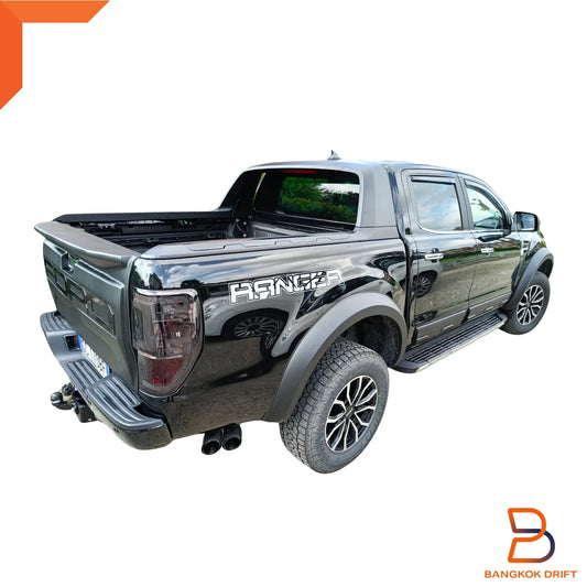 Matte Black Fender Flares for Ford Ranger PX3 T6 (2018-2021)