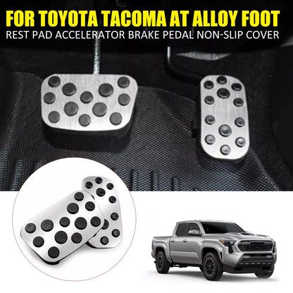 2 x Anti-Slip Foot Gas Brake Pedal Pads Covers for Toyota Tacoma (2024–2024)