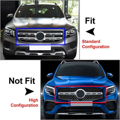 Front Bumper Spoiler Body Kit & Side Skirts for Mercedes Benz GLB X247 (20-21)