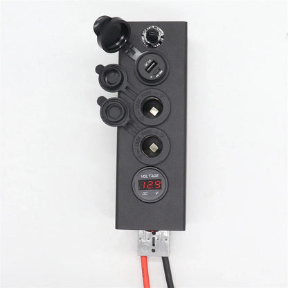 12/24V Control Box USB Type C Anderson Plug Connector for RV Camper