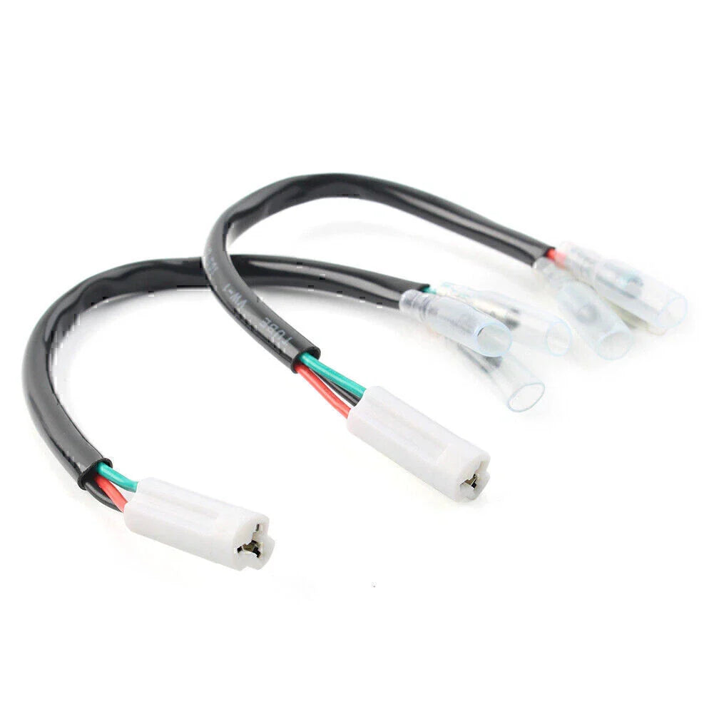 3-Wire Front Turn Signal Y-Adapter for Yamaha R1 R3 FZ07 FZ09 (2015-2023)