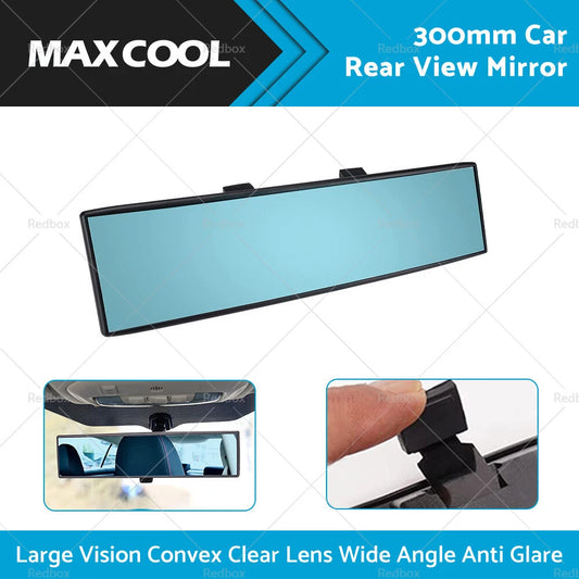 300mm Wide Angle Anti Glare Rear View Mirror for Universal Car