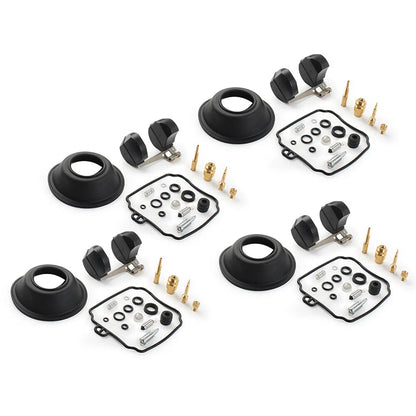 4 x Carburetor Repair Kits for Yamaha XJ600 Seca II 600 (1996-2003)