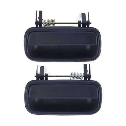 Set of 2 Outer Door Handles for Toyota Hilux (1997–2005) Black