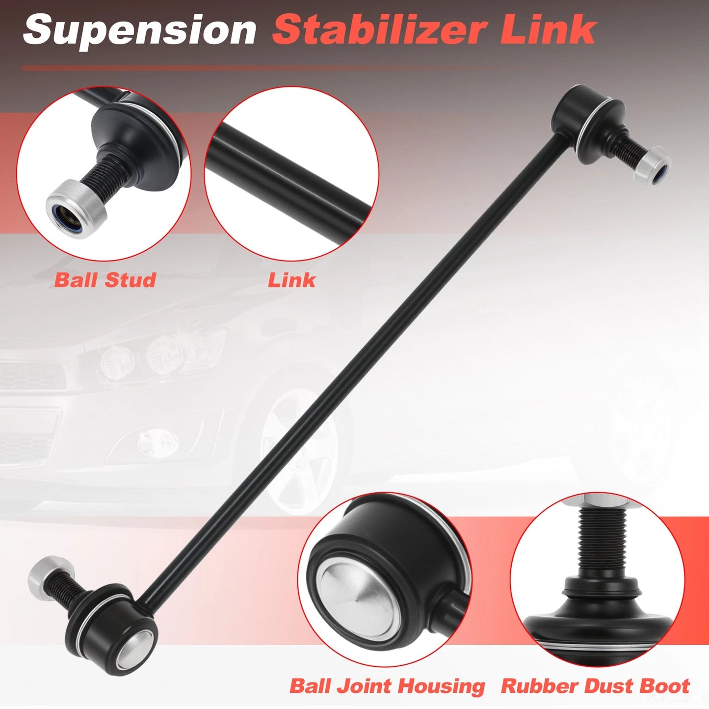 Set of 2 Front Sway Bar Links for Honda Passport Pilot Ridgeline (2003–2021)