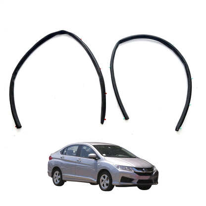 Set of 2 Rear Door Sub-Seal Rubber for Honda City (2014–2020)