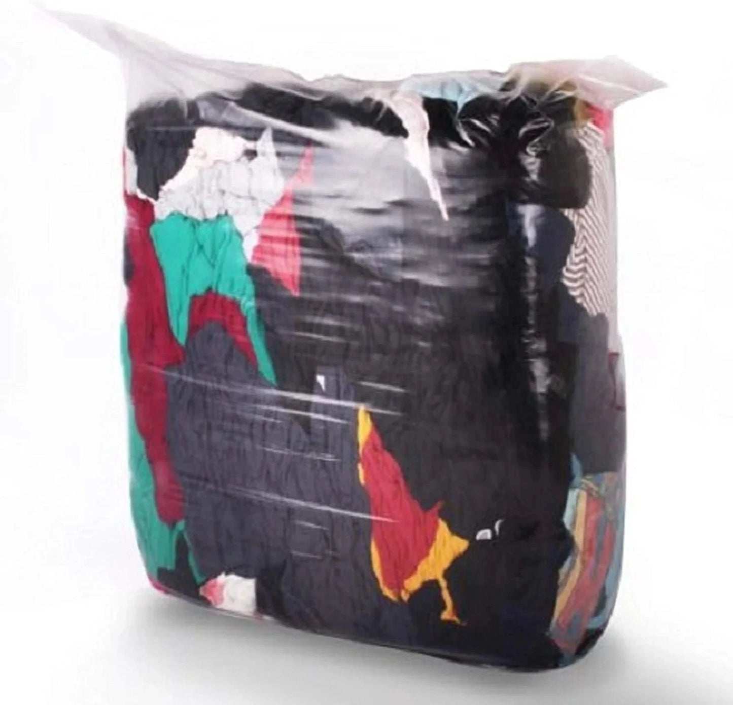 Set of 5KG Mixed Cotton Cleaning Rags for Automotive Use