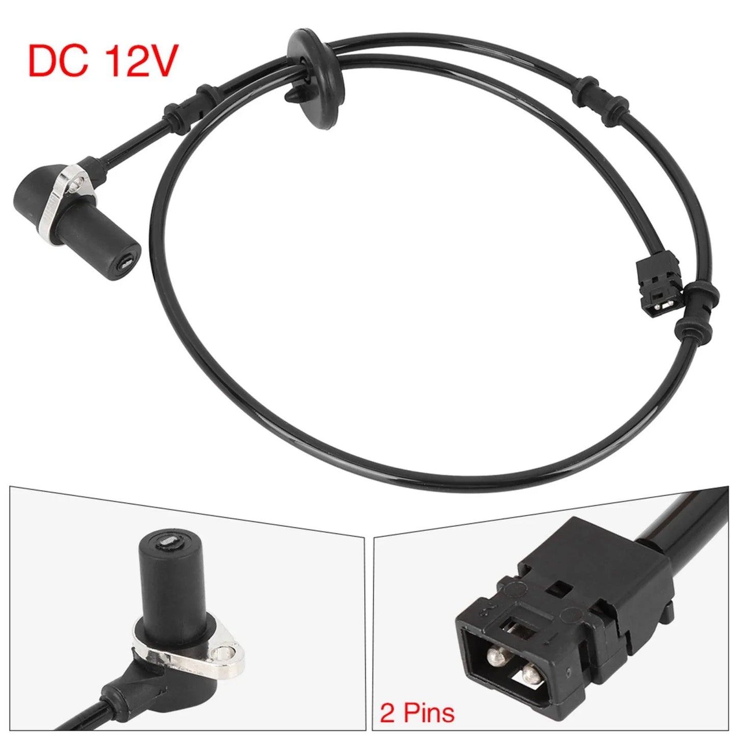 Rear Left ABS Wheel Speed Sensor for Mercedes-Benz E320 E330 E420 (2003-2005)