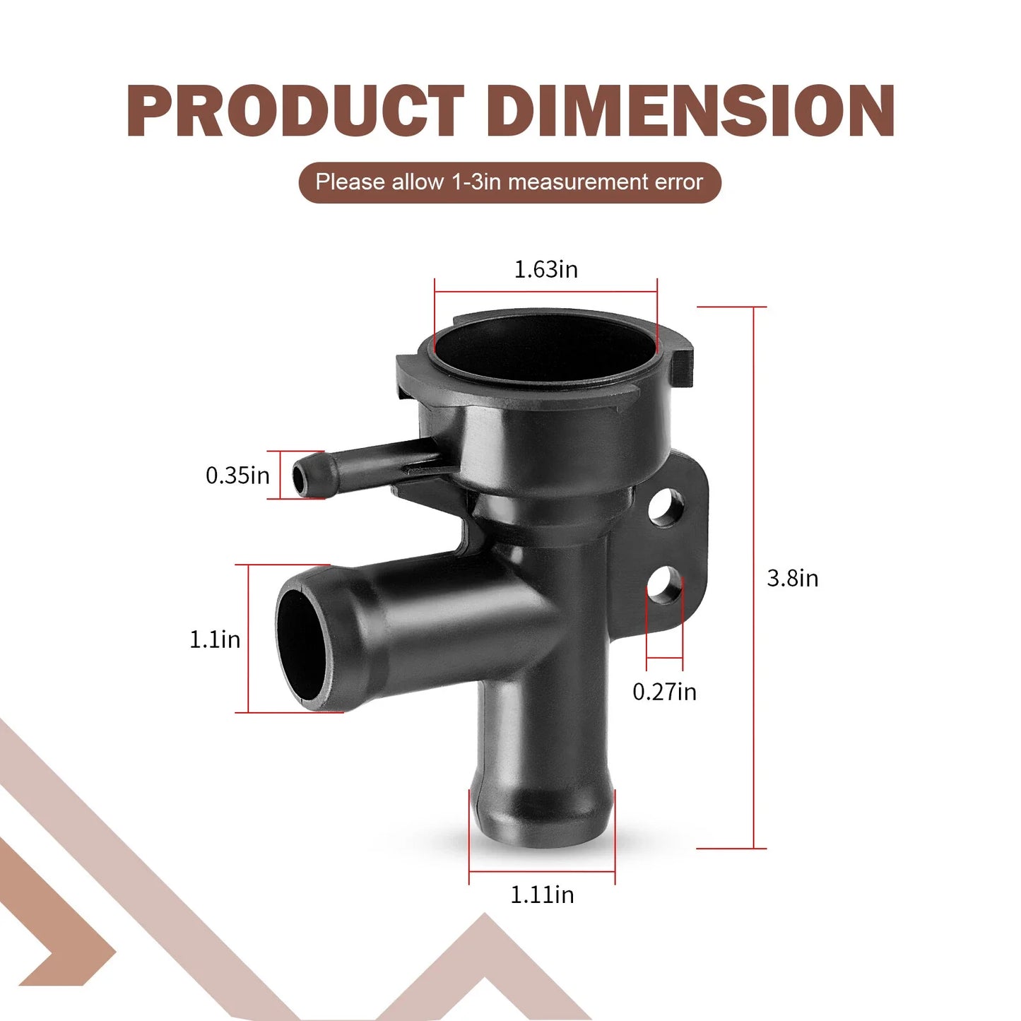 Coolant Filler Neck 1x for Polaris Sportsman 500