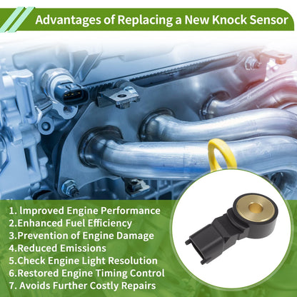 Ignition Knock Detonation Sensor No.0261231173 for Fiat 124 Spider (2017–2019)