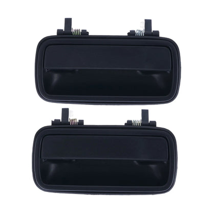 Set of 2 Outer Door Handles for Suzuki Vitara (1988–1998) Black