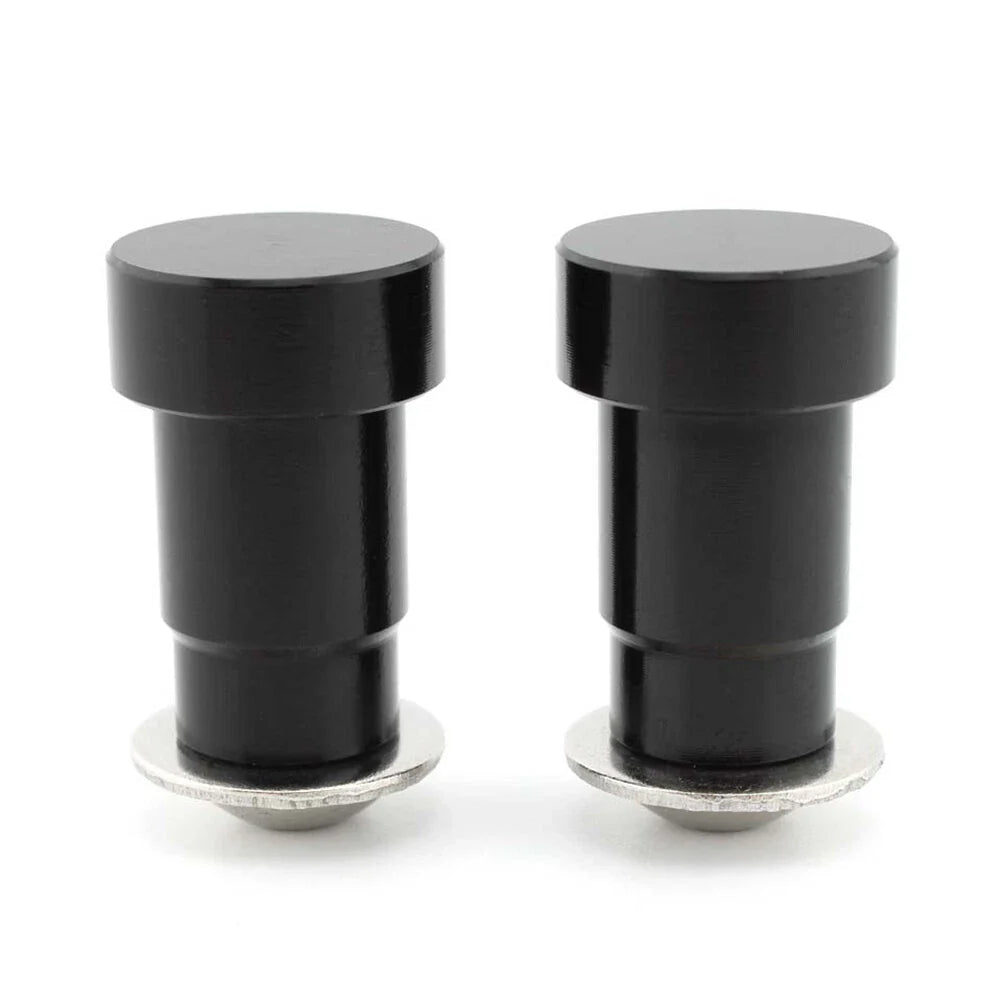 CNC Aluminum Black Mirror Hole Caps Covers for Thruxton