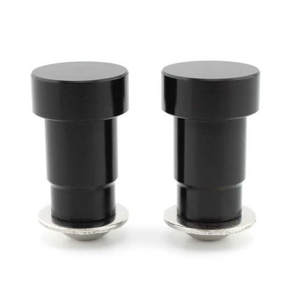 CNC Aluminum Black Mirror Hole Caps Covers for Thruxton
