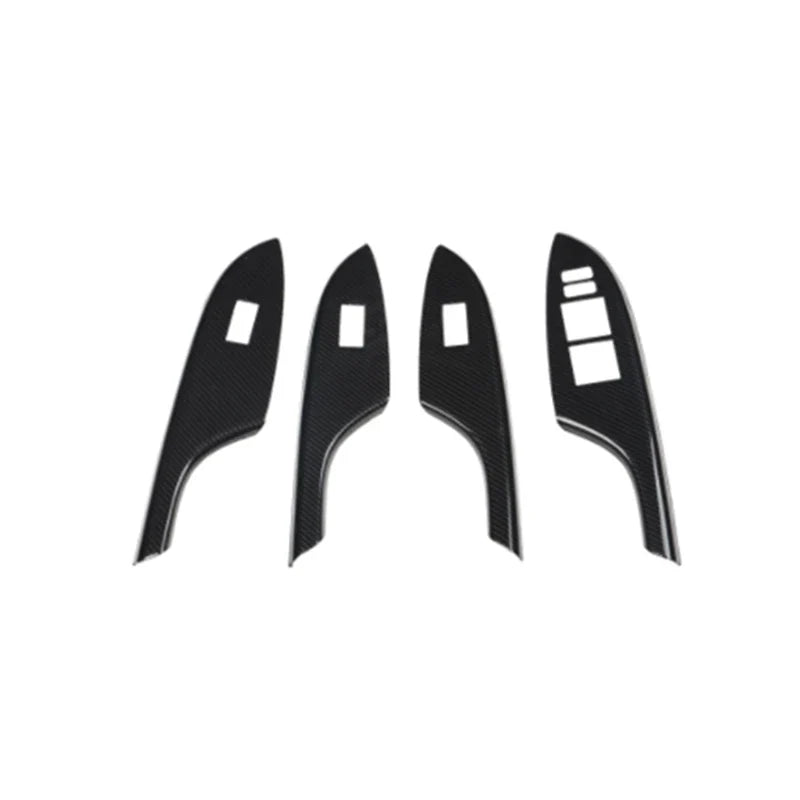 13pcs Carbon fiber Car interior Cover Trim for Toyota Corolla (2007–2013)