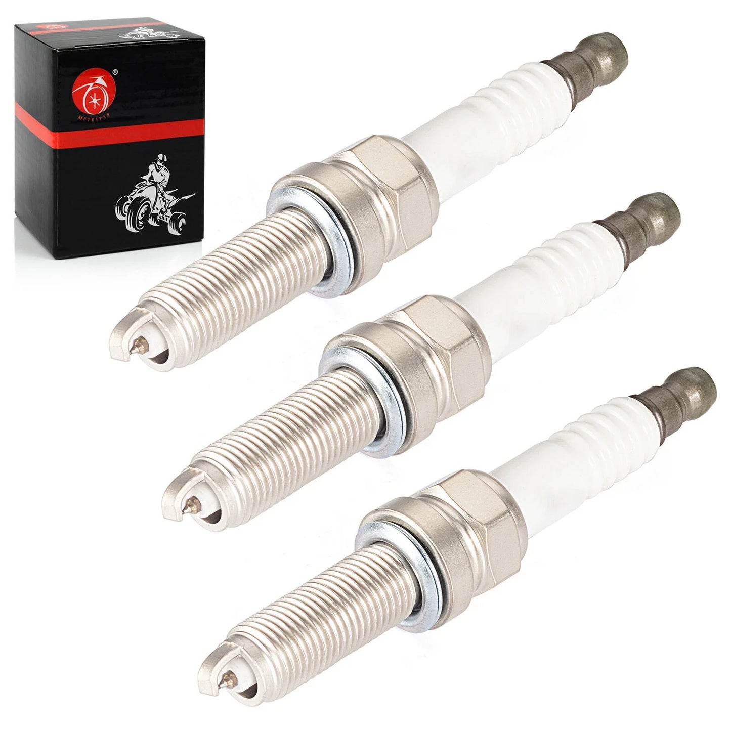 3 x Iridium Spark Plugs for Can-Am Maverick X3 Max R RR (2017–2024)