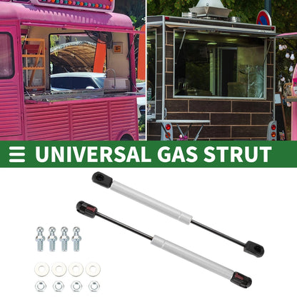 Set of 2 Gas Struts 35lb/160N 10inch for Car Truck RV Boat
